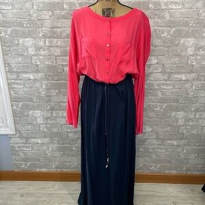 LC WAIKIKI Belted Maxi Dress